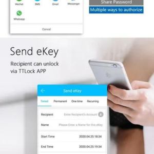 Electronic Cam Lock with TTLock App | Smart Cabinet Locks UK